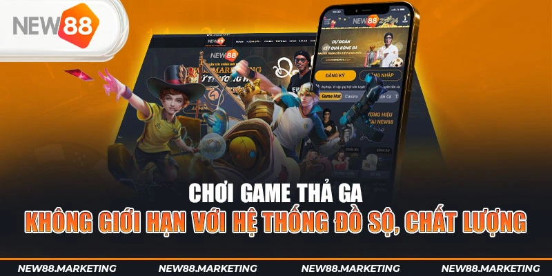 max vin new88 ở trò chơi nổ hũ có bao nhiêu sảnh game